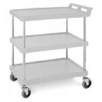 Metro MY2636.35.BU 3 Tier Flat Style Utility Cart