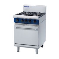 Blue Seal G504D Gas Cooktop - Refrigerated Base