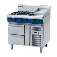 Blue Seal G516C-RB Gas Cooktop - Refrigerated Base