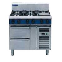 Blue Seal G518B-RB Gas Cooktop - Refrigerated Base