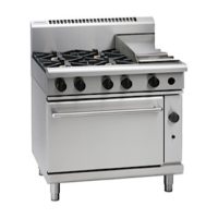 Waldorf RN8613G Gas Static Oven Range