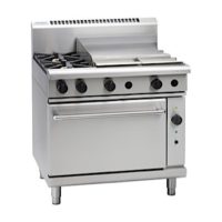 Waldorf RN8616GC Gas Range Convection Oven