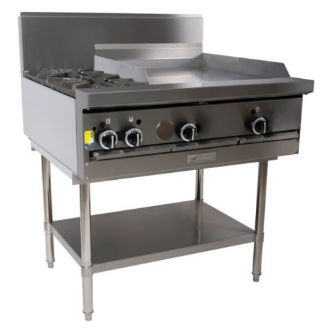 Garland GF36-2G24T-NG 2 Burner Combination Modular Top