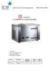 cover page of the Musso Ice Cream Machine – L3 Giardino Brochure