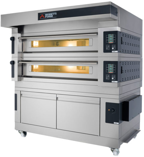 Euroquip Pizza Deck Oven - Serie S Electric by Moretti Forni Double Deck - S125E/2