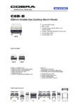 cover page of the Cobra C6B-B Gas Cooktop – Bench Model specification sheet pdf