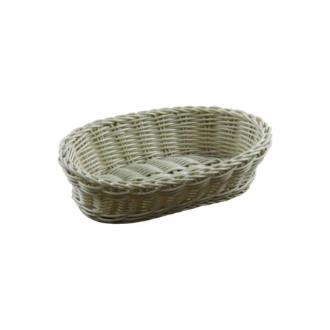 Chef Inox Polypropylene Oval Bread Basket ? 250x175x60mm