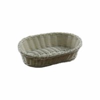 Chef Inox Polypropylene Oval Bread Basket ? 300x225x75mm