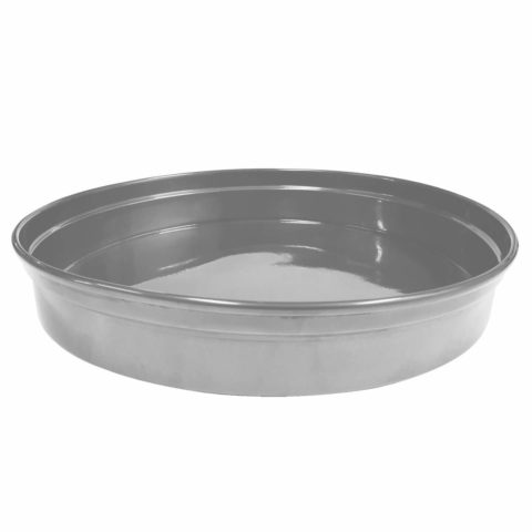 Chef Inox Round Bar Tray-Silver Alum 330X50Mm