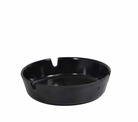 Chef Inox Black Bakelite Ashtray ? 120mm