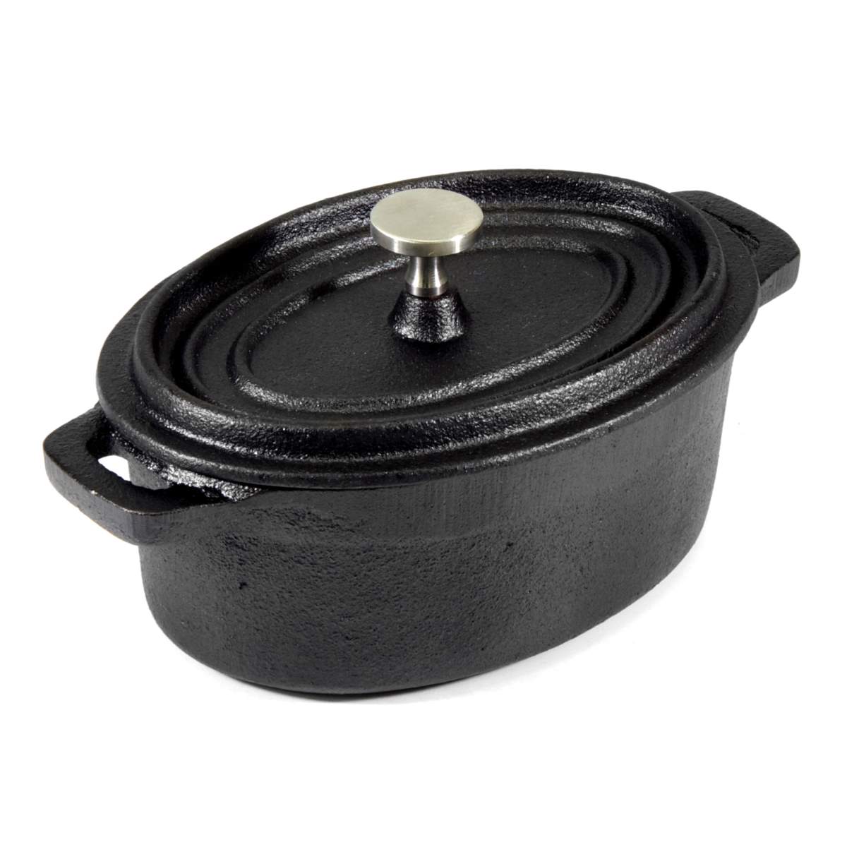 Cast Iron Mini Oval Casserole with Lid – Hiller – Hiller