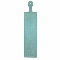 Chef Inox Mangowood Serving Board Rect W/Hdl 670X850X200Mm Aqua