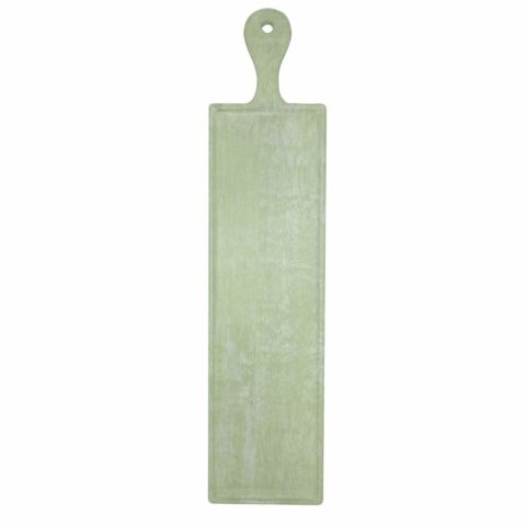 Chef Inox Mangowood Serving Board Rect W/Hdl 670X850X200Mm Green