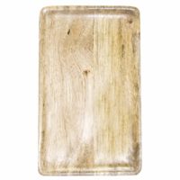 Chef Inox Mangowood Serving Board Rect 400X200X15Mm Natural