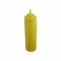 Chef Inox Wide Mouth Squeeze Bottle (Yellow) ? 720Ml