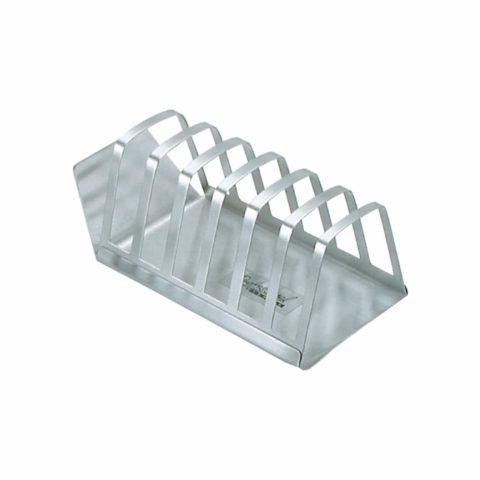 Chef Inox 6-Slice Toast Rack With Base