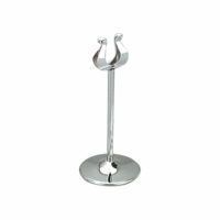 Chef Inox Table Number Stand 18/10 Stainless Steel ? 190Mm