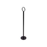 Chef Inox Table Number Stand Black- 200Mm