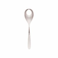 tablekraft Alaska Mirror Serving Spoon With Hole