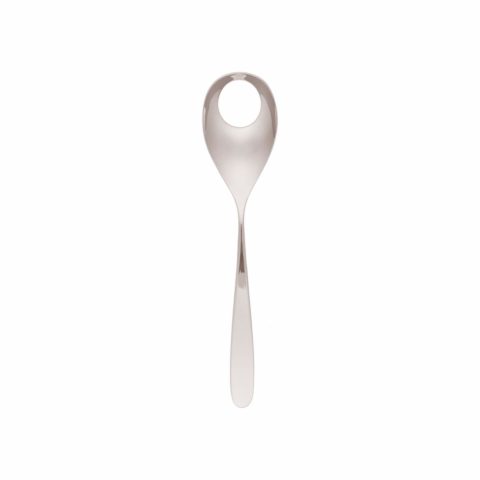 tablekraft Alaska Mirror Serving Spoon With Hole