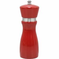 Chef Inox Mill-Salt/Pepper-Red Wood Ceramic Gear 155Mm ?Mondo?