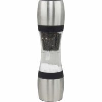 Chef Inox Mill-Salt/Pepper-Acyrlic/S/S Ceramic Gear 230Mm ?Dual?