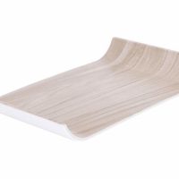 Zicco Echo Tray ? White/Birch ? 265x162mm