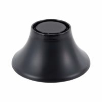 Zicco Echo Melamine Pedistal Stand/Bowl Black ? 164x80mm