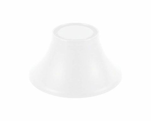 Zicco Echo Melamine Pedistal Stand/Bowl White ? 164x80mm