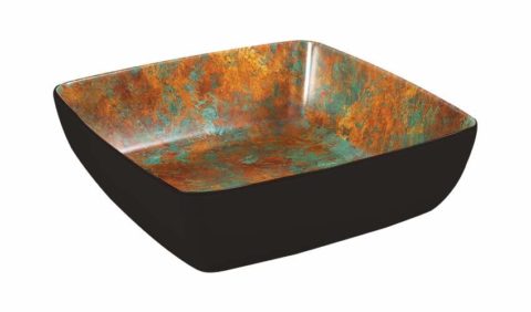 Zicco Patina Square Bowl ? Black ? 250x250x75mm