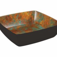 Zicco Patina Square Bowl ? Black ? 165x165x55mm