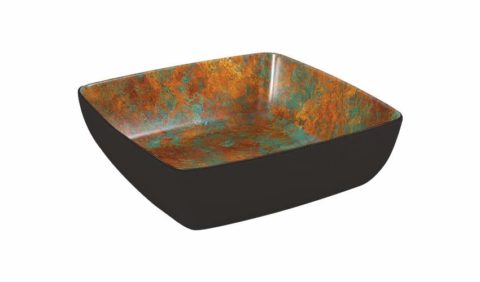 Zicco Patina Square Bowl ? Black ? 165x165x55mm