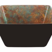 Zicco Patina Square Bowl ? Black ? 250x250x120mm