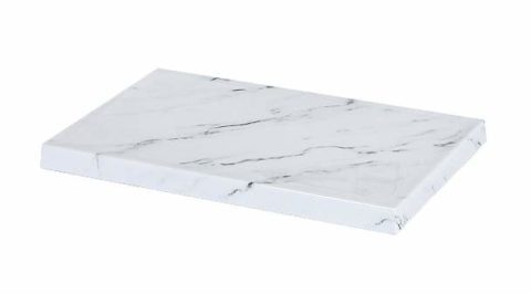 Zicco Form Rectangular Board ? White Marble ? 265x162mm