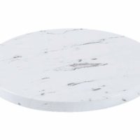 Zicco Form Round Board ? White Marble ? 285x18mm