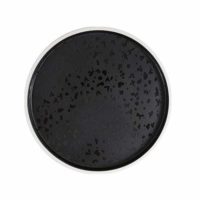 Zicco Dusk Round Tray ? Black/White ? 215x18mm