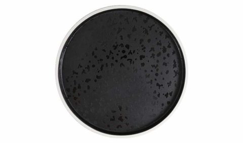 Zicco Dusk Round Tray ? Black/White ? 285x18mm