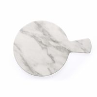 CHEF INOX ROUND WITH HANDLE MARBLE EFFECT MELAMINE 320mm