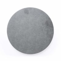 CHEF INOX ROUND LIGHT GREY SLATE MELAMINE OAK 310mm