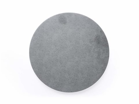 CHEF INOX ROUND LIGHT GREY SLATE MELAMINE OAK 310mm