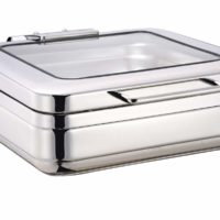 Chef Inox Induction Chafer w/ Glass Lid