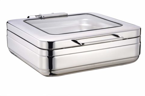 Chef Inox Induction Chafer w/ Glass Lid