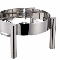 Chef Inox Induction Chafer Stand ? Round Small