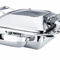 Chef Inox Deluxe Chafer w/ Glass Lid