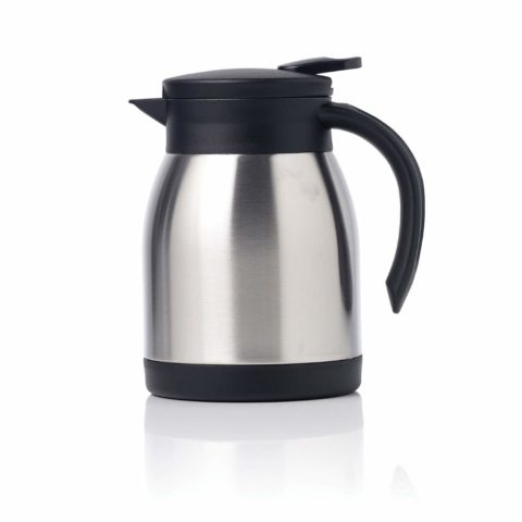 Chef Inox Vacuum Jug Flat Lid Satin Finish Push Button ? 600ml