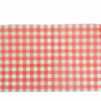 Chef Inox Greaseproof Paper Gingham Red 190X310Mm (200 Sheet)