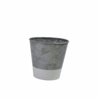 Chef Inox Coney Island -Galvanised Pot Dipped White 95X105Mm