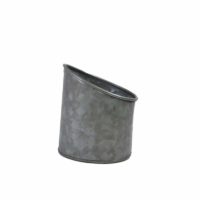 Chef Inox Coney Island -Galvanised Pot Slant 105X115Mm