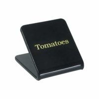 Chef Inox Tomatoes Buffet Sign (Gold On Black)