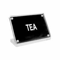 Chef Inox Buffet Sign- Acrylic W/S/S Magnet Plate ?Tea?